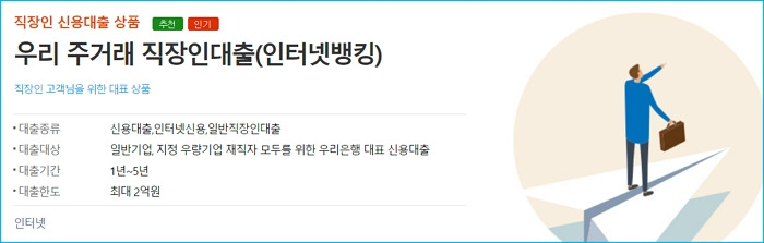 우리은행 직장인 신용대출 자격조건, 승인 최대한도, 이자, 담보, 필요서류, 고객센터, 신용등급(점수) 536 2